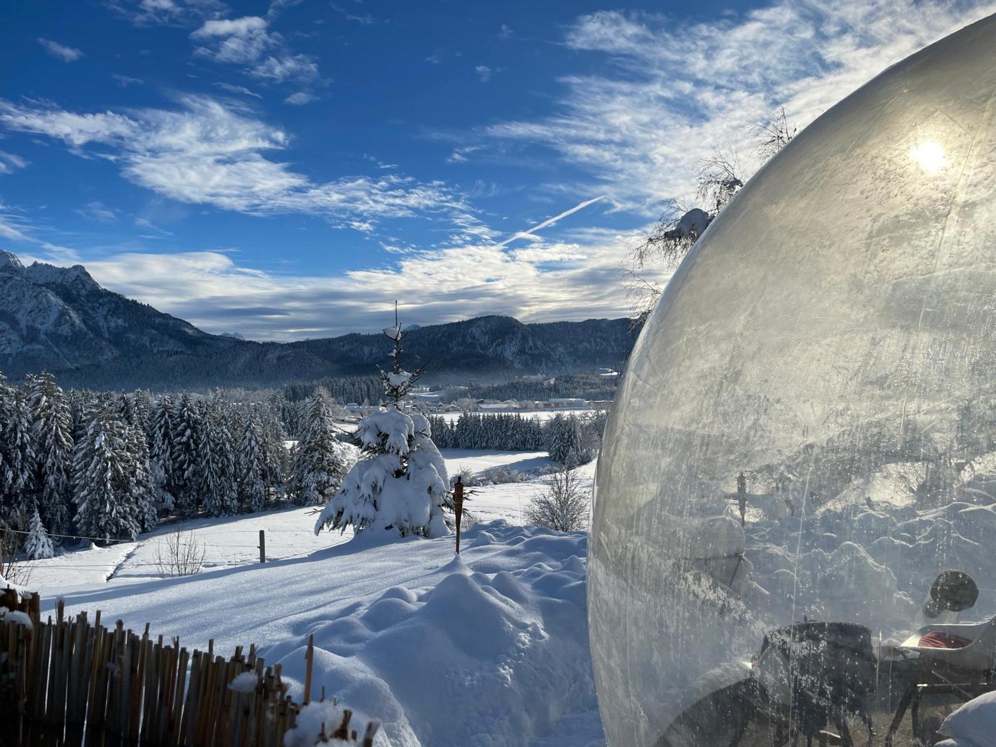 Bubble Tent Fuessen Im Allgaeu Екстер'єр фото
