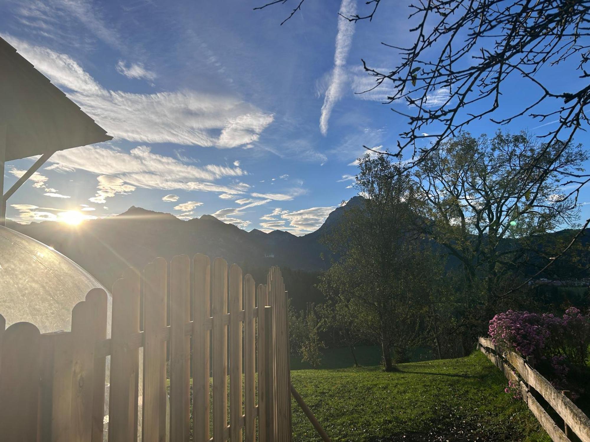 Bubble Tent Fuessen Im Allgaeu Екстер'єр фото